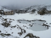 Majada del Potril con nieve