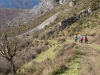 camino de descenso hacia los Llanos