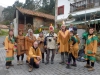 Un grupo de la Curuxa disfrazados
