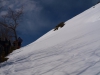 camino cubierto de nieve