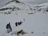 Pisando nieve