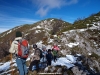 el grupo bajando del Requexón de Valdunes