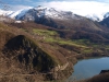 Embalse de Rioseco y pueblo de Campiellos