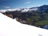 Vista des la majada de Llampaces