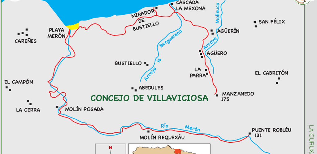 Los molinos del río Merón
