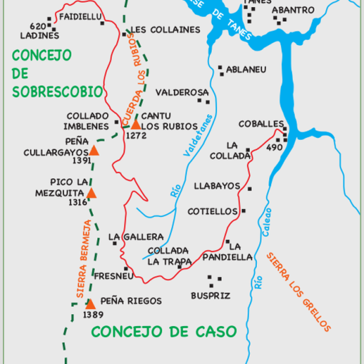 Ladines - La Trapa - Coballes