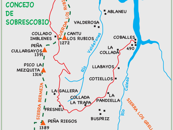 Ladines - La Trapa - Coballes