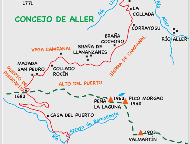 Piedrafita - Braña Llananzares - Casomera