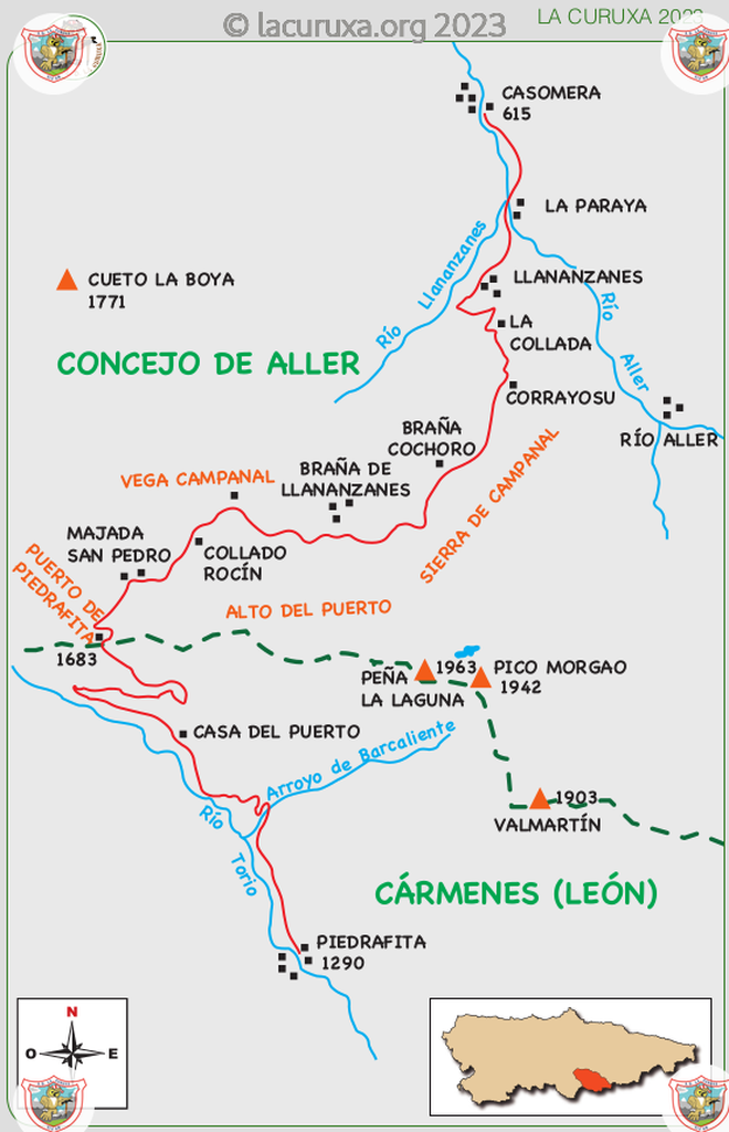 Piedrafita - Braña Llananzares - Casomera