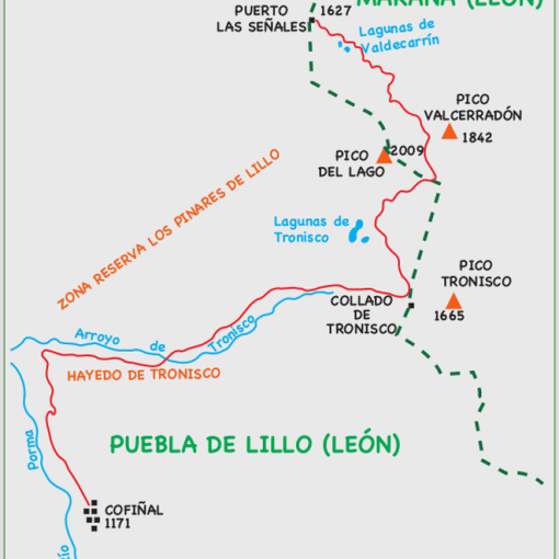 Puerto de las Señales - Pico Tronisco - Cofiñal