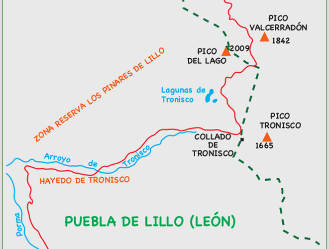 Puerto de las Señales - Pico Tronisco - Cofiñal